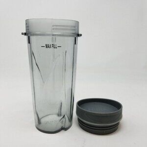 OEM Ninja Replacement BLENDER CUP TO GO Single Serve w Sip & Go Lid 16oz